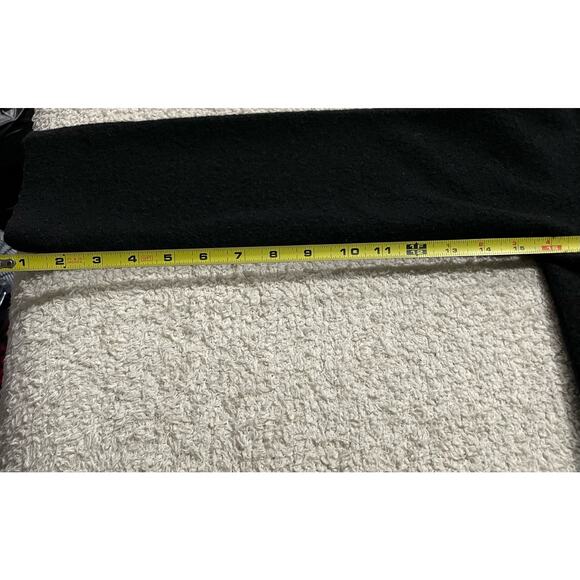 Harve Benard Womens Small Button Up Knee Length 100% Wool Winter Coat Black - Picture 6 of 10